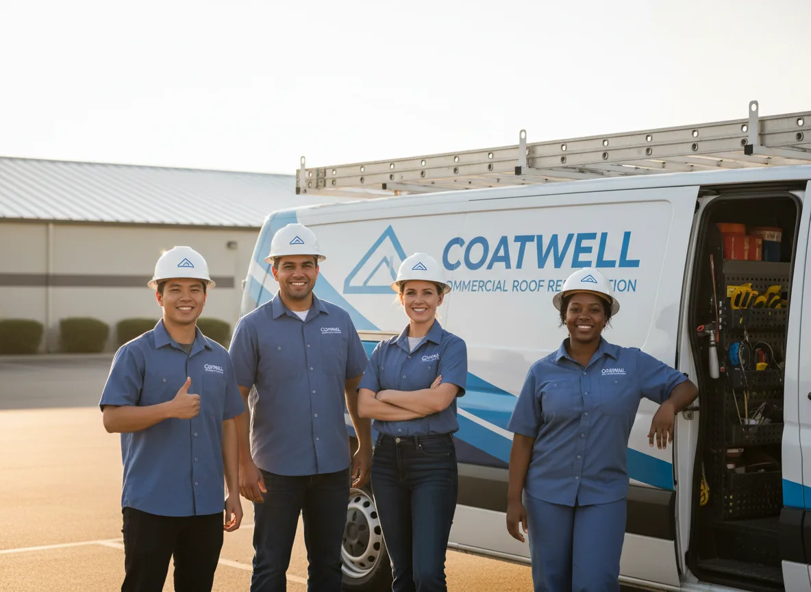 Commercial roof coating company in Lyndon, KS